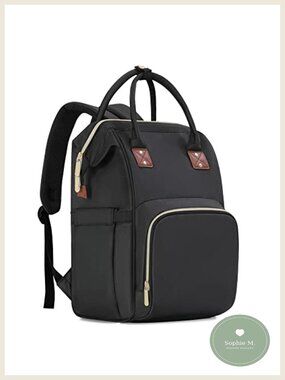 Large Capacity Diaper Bag Backpack 13 Pockets Waterproof Polyester Travel